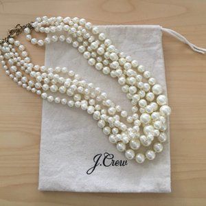 J. Crew Hammock Pearl Necklace